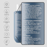 Bare Anatomy Anti Hair Fall Shampoo | 5x Hair Fall Control & Growth|Contains Biotin Adenosine, & Peptides | Rosemary, Rice Water, Hyaluronic Acid | For All Hair Types | For Women & Men | 250ml