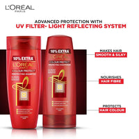 L'Oreal Paris Color Protect Conditioner, 192.5ml (175ml+17.5ml) And L'Oreal Paris Color Protect Shampoo, 175ml (With 10% Extra)