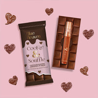 Blue Heaven Cookie & Souffle Matte Lipstick for Women, Long lasting Liquid lipstick, Enriched with Cocoa Butter & Rosehip Oil, Softening & Nourishing Lip color - Sunset Ganache, 3.2ml