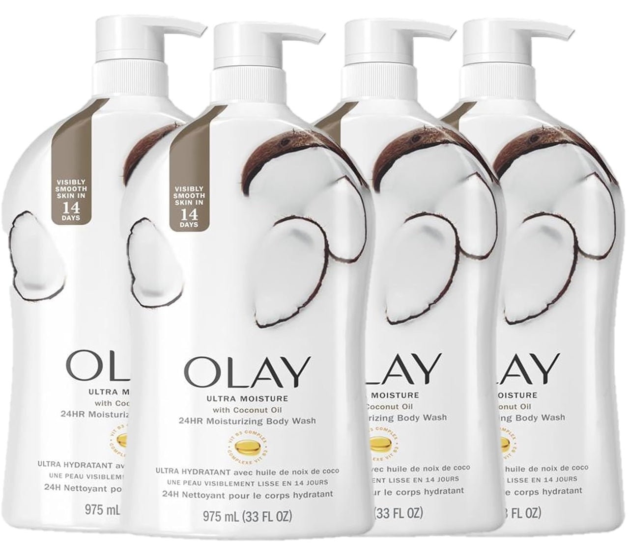 Olay Ultra Moisture Coconut Oasis Body Wash, 30 Fluid Ounce