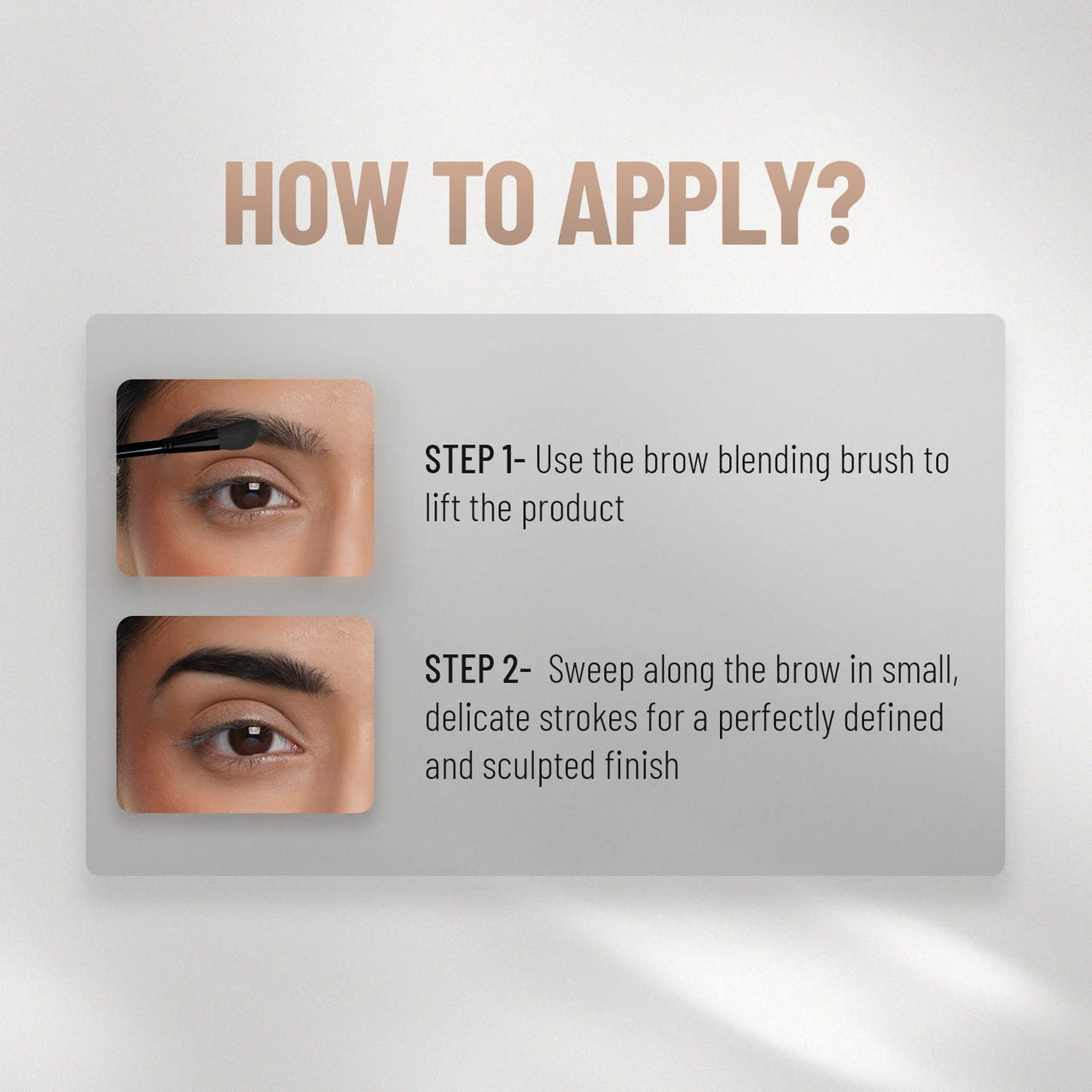 Swiss Beauty Eyebrow Palette With Wax Cream |Travel-Friendly Eyebrow Palette With Blendable Colors For Face Makeup | Shade-01, 5Gm|