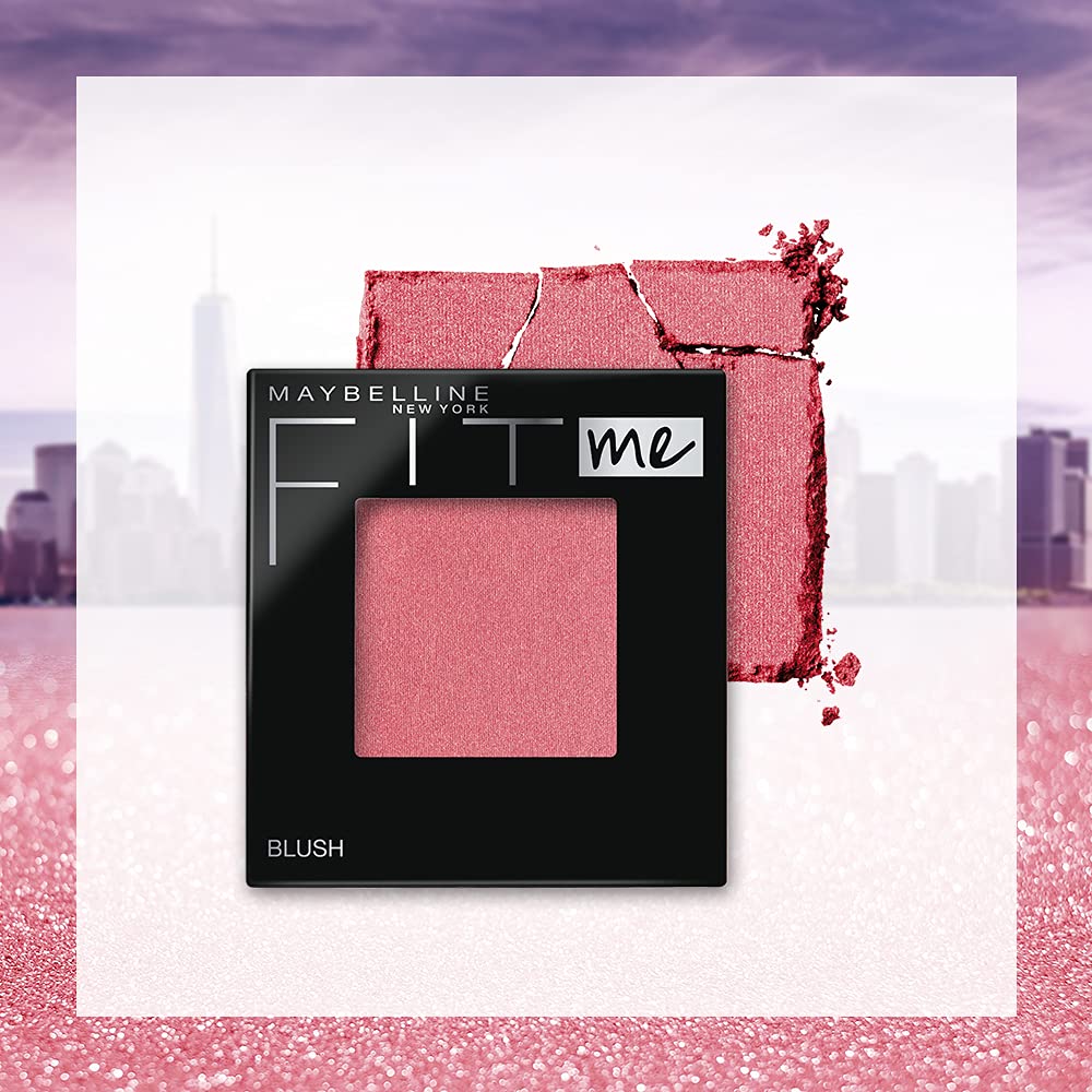 Maybelline Insta Weddings Carefree Cocktail Makeup Kit, Hypercurl Waterproof Mascara, Fit Me Blush, Color Sensational Creamy Matte Lipstick - Rich Ruby, Pack Of 1