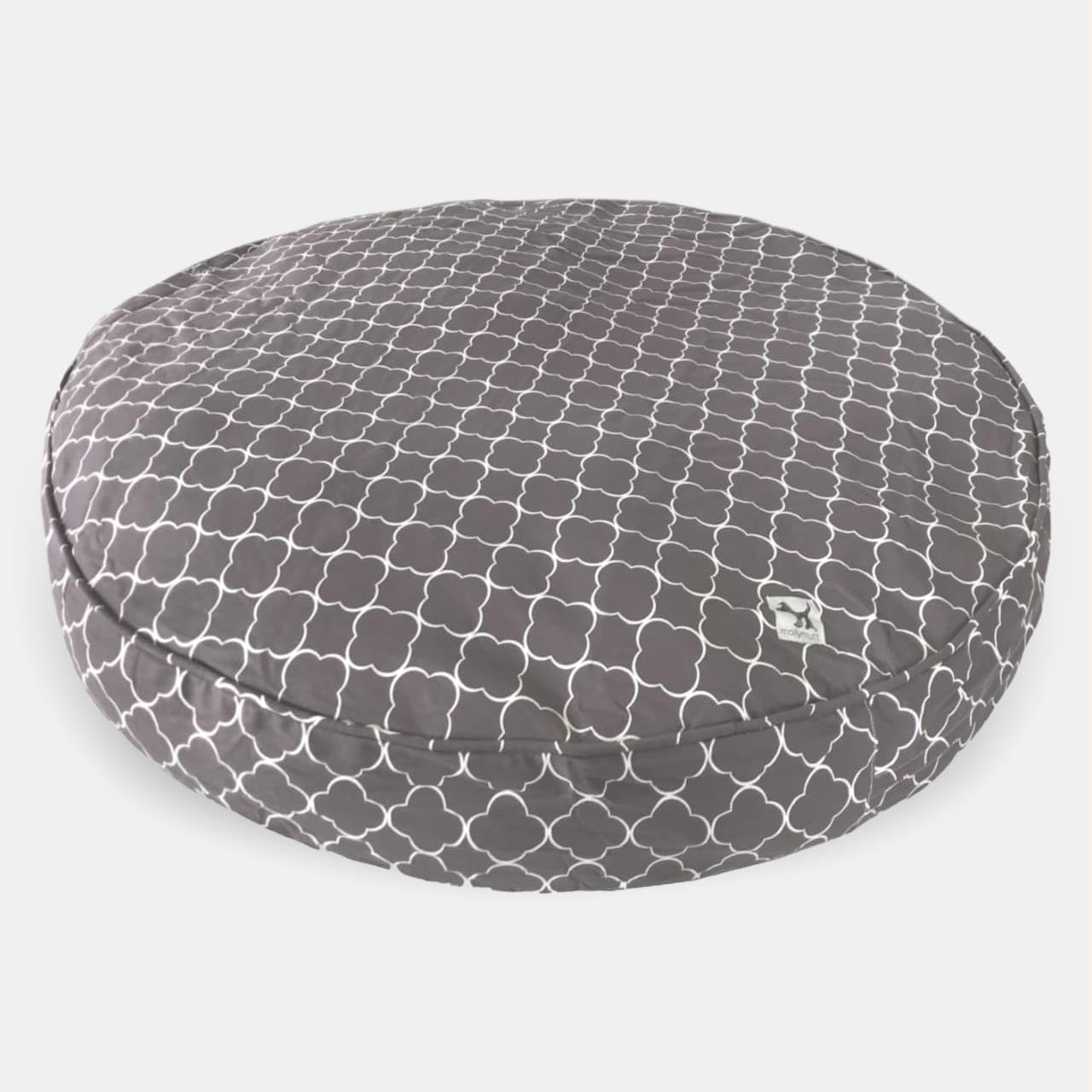 Molly Mutt Huge Dog Bed Cover - Clark Gable Print - Measures 36”X36”X5’’ - 100% Cotton - Durable - Breathable - Sustainable - Machine Washable Dog Bed Cover 36" Round