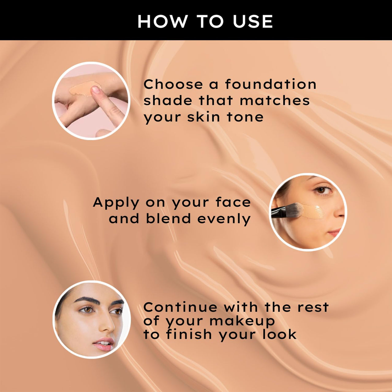 FACESCANADA Flawless Matte Foundation-Absolute Ivory,30 Ml 3-In-1 Foundation+Moisturizer Cream For All Skin Types+Concealer|12 Hr Hydration+Spf 1|Hd Matte Coverage|Lightweight|Anti Ageing,Pack Of 1