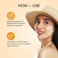 Khadi Natural Sunscreen Lotion SPF 50 PA++ | Non Sticky, No White Cast Formula | Paraben Free | Lightweight Protection | Suitable for All Skin Types | 100 ml