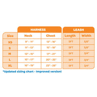 Best Pet Supplies Voyager Adjustable Dog Harness Leash Set with Reflective Stripes for Walking Heavy-Duty Full Body No Pull Vest with Leash D-Ring, Breathable All-Weather - Harness (Orange), XS Harness Leash Set (Orange) XS (Chest: 13 - 16