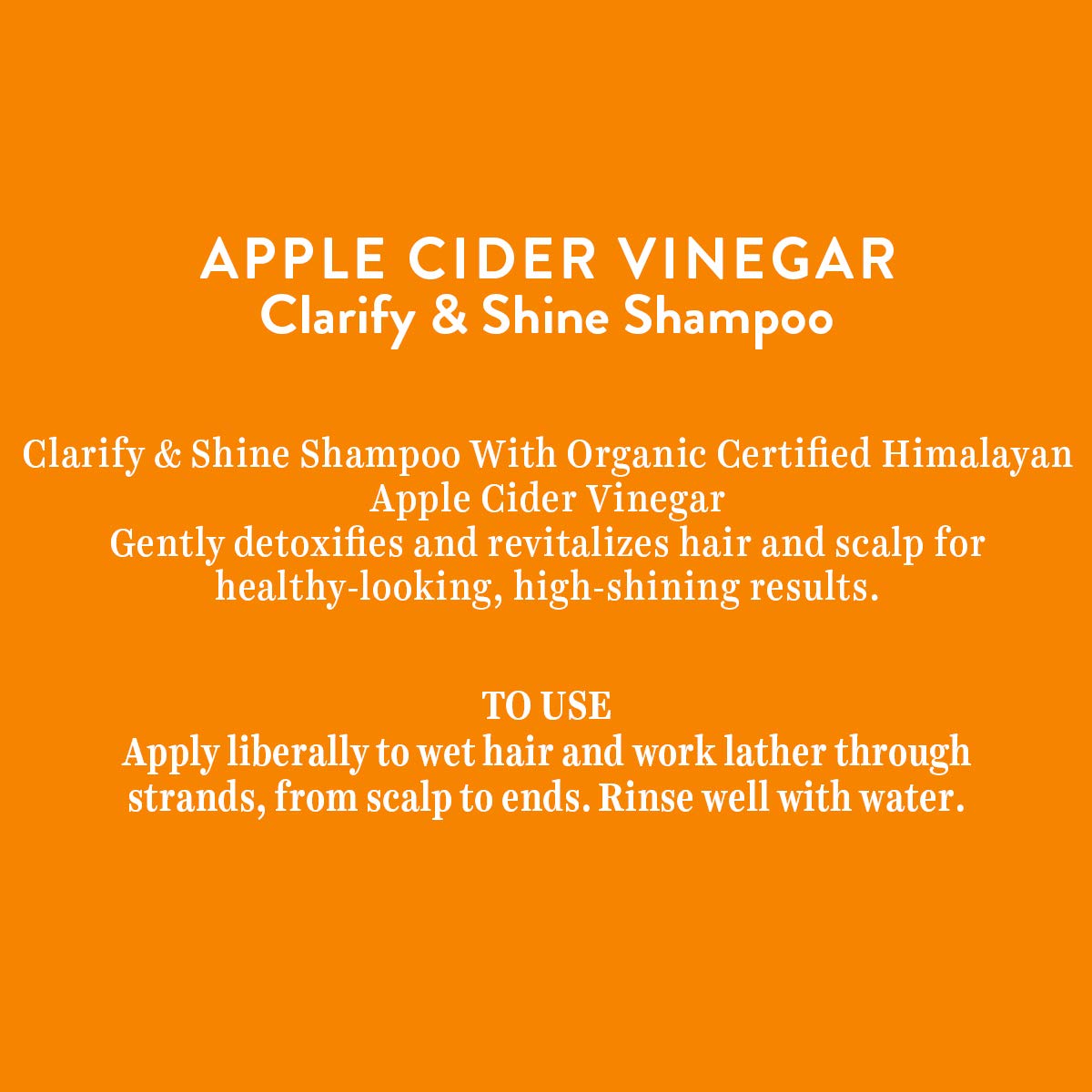 Biotique Apple Cider Vinegar Hair Shampoo, for All Hair Types, 300ml