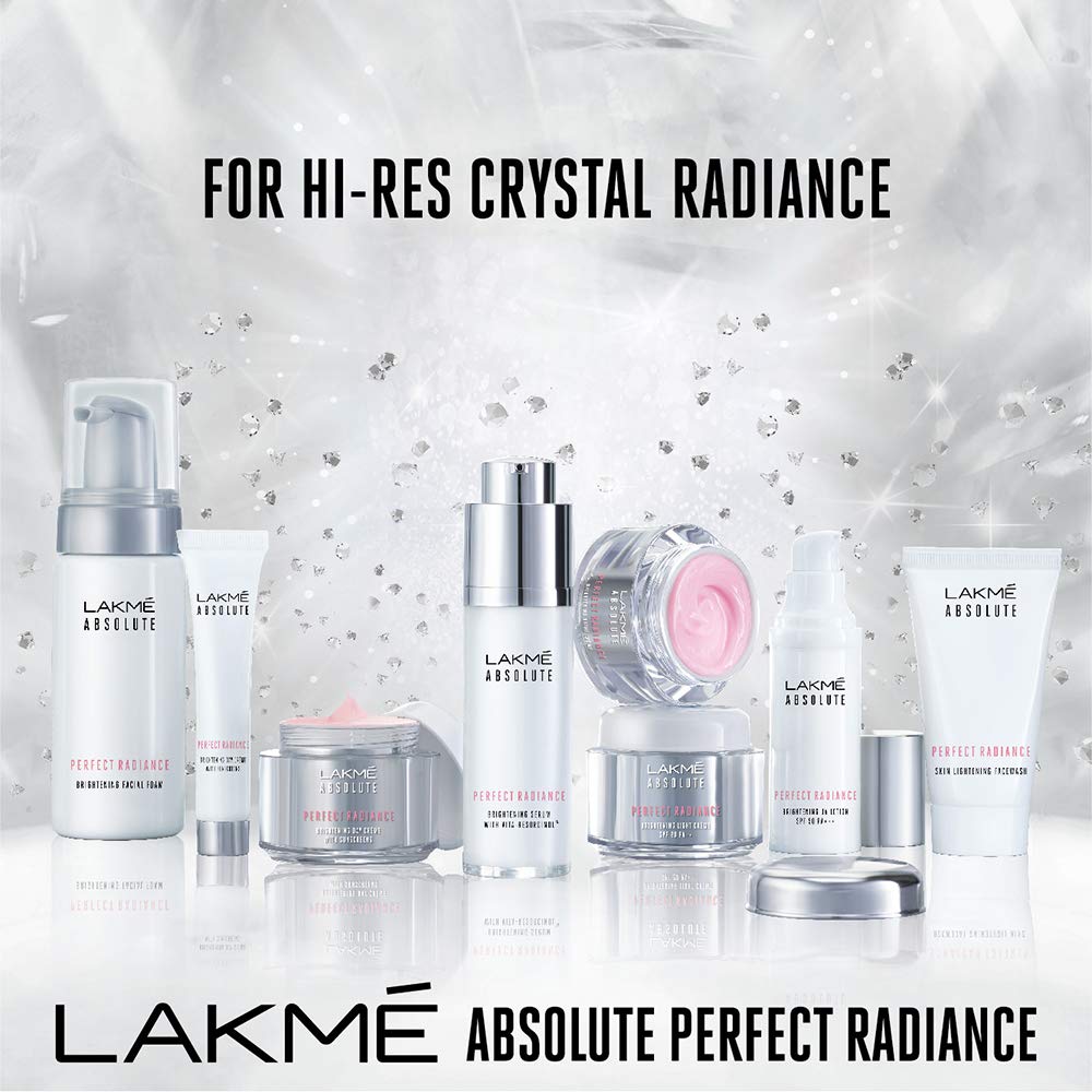 Lakmé Absolute Perfect Radiance Skin Brightening Day Creme, Light, 50G And Lakmé Moisturizer Body Lotion, Peach Milk, 200Ml