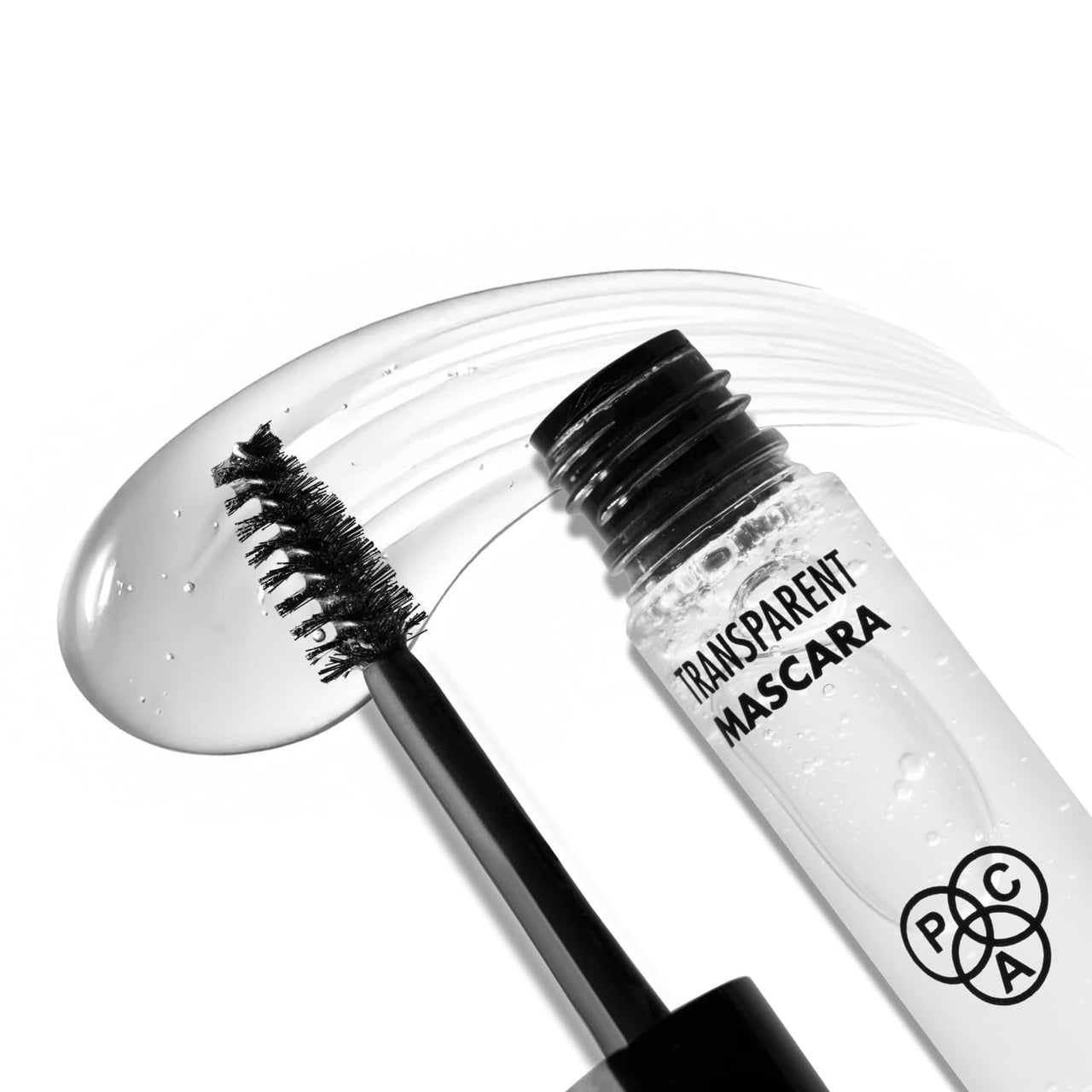PAC Transparent Mascara | Holds Lashes & Eyebrows All day Long | Clump-Free & Clear Gel Mascara | 7ml