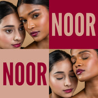 MyHues HyGlow Lip Elixir, Lip Gloss and Oil Hybrid, Nourishing Jojoba, Almond, Squalane 100% (Plant Derived), Shea Butter, Moisturizing, Buildable Colour, Glossy Finish (Deep Burgundy (Noor))