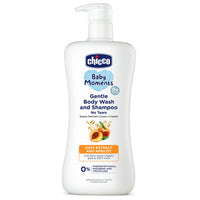 Chicco Gentle Bodywash & Shampoo 500Ml With Massage Oil 200Ml