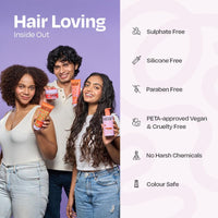 MANETAIN Washday Bundle | Moisturizing Shampoo 237ml , Multipurpose Conditioner 200gm , Volume Gel 200ml & Curl Cream 200ml | Hydrating, Anti-Frizz, Curl-Enhancing for Curly, Wavy Hair | Protein/Moisture Balanced | Vegan, No Sulfates or Silicones