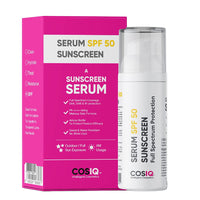 Cos-IQ Sunscreen SPF 50 Serum, PA++++ | For Oily, Dry, Acne-prone Skin |Ultra Lightweight Texture |Non-Greasy |No White Cast |Broad Spectrum Protection & Blue Light Protection | For Men & Women | 30ml