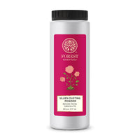 Forest Essentials Silken Dusting Powder Indian Rose Absolute 100g (Talcum Powder)