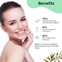 Pilgrim Squalane Night Routine Facial Kit for Glow | Foaming Face Wash with Brush,120ml | Roll-on Under Eye Serum,15ml | Glow Sleeping Mask,50gm | Facial Kit for Men & Women | FREE Jute Bag