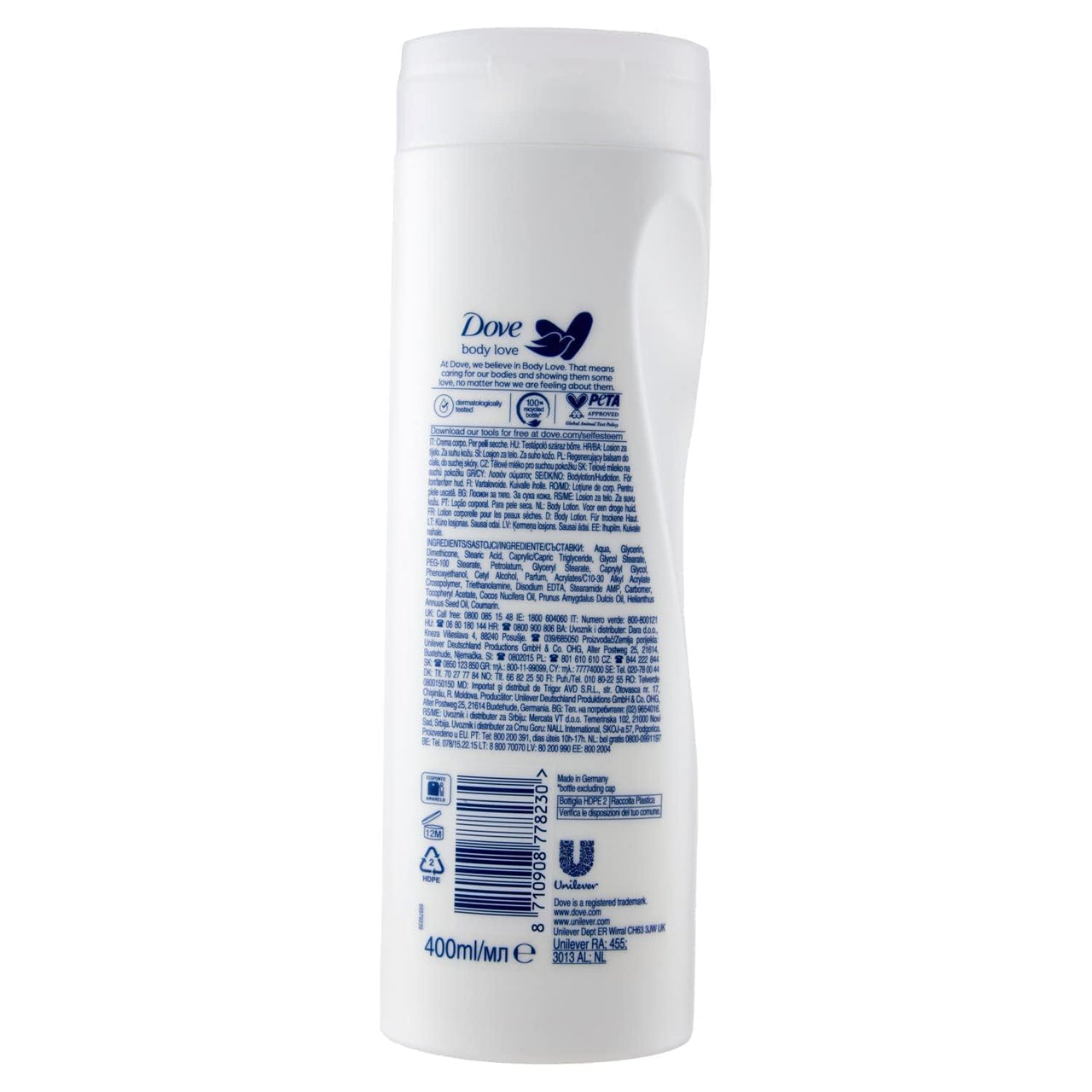 Dove Nourishing Secrets Restoring Ritual Body Lotion With Coconut Oil And Almond Milk - 400ml