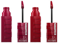 Maybelline Superstay Vinyl Ink Liquid Matte Lipstick, High Shine That Lasts For 16 Hrs, Enriched With Vitamin E & Aloe, Shade Lippy And Unrivaled, 4.2G Each (Combo Pack)