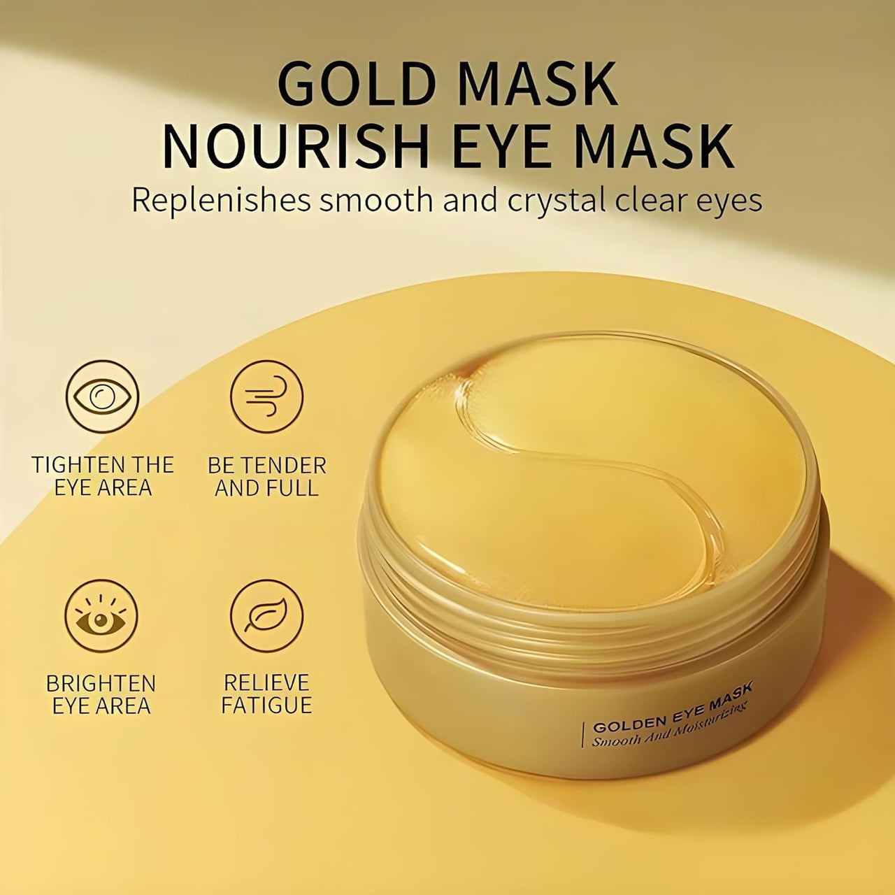 Under Eye Patches for Dark Circles and Puffy Eyes,(60Pcs 24K Gold) Under Eye Masks Skin Care,Wrinkle Patches,Snail Mucin Eye Mask,Hydrate, Moisturize and Brighten, Leaving You With Youthful Vitality