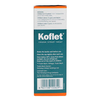 Himalaya Koflet Syrup|100 ml| Relief from cough, sore throat | Non-drowsy Formula| Made With Herbs | Contains 25% Honey*
