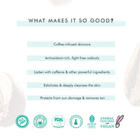 MCaffeine Coffee De-Tan Face Polishing Kit ( Tan Removal, Sun Protection | Face Scrub, Face Mask, Face Serum | All Skin | Paraben and Mineral Oil-Free )