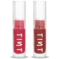 Tint Cosmetics 2.5ml Set of 2 Lipgloss, Brick Red & Red, Non Sticky, Hydrating, Light Weight, Long Lasting, High Shine & Soft Natural Liquid Lip Gloss For Girl & Women (Bery Pink & Honey)