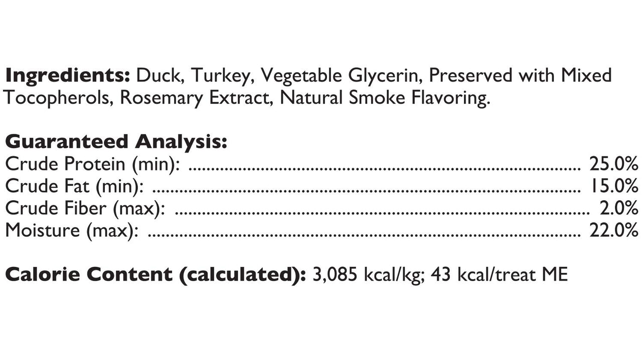 Loving Pets Natural Value All Natural Soft Chew Duck Sausages For Dogs, 13-Ounce 13 Ounce (Pack of 1)