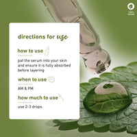 Plum Green Tea & Zinc Complex 3% | With AcnacidolTM BG & natural AHAs | Fights Pimples & Tightens Pores | Controls Oil & Gently Exfoliates