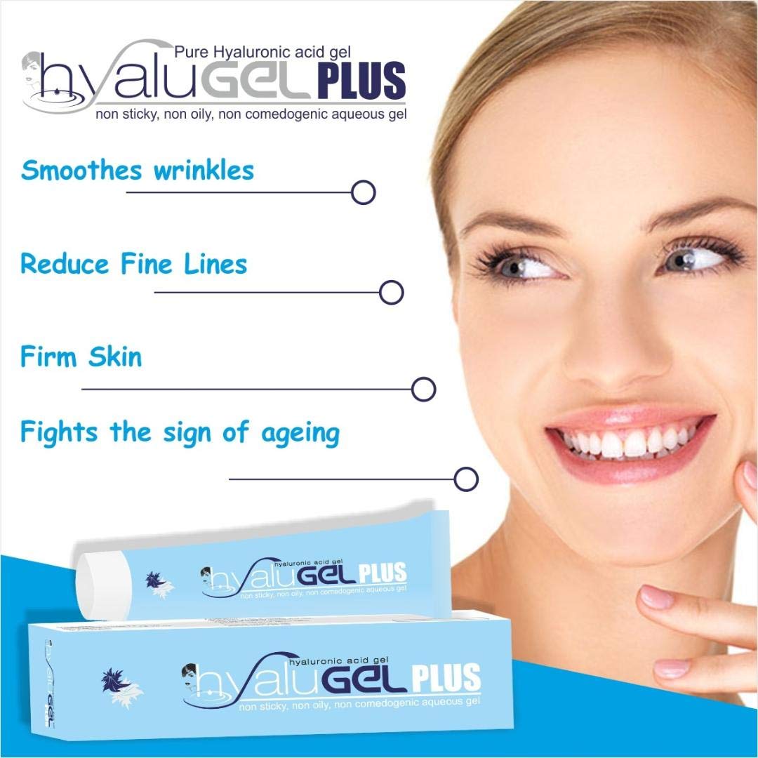 Hyalugel PLUS Moisturizing Gel for Acne (All Skin) 30ml : Pack of 2
