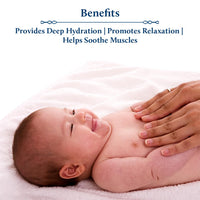 Blue Nectar Ayurvedic Baby Oil with Organic Ghee, 100% Natural Baby Massage Oil With Coconut Oil & Olive Oil | Dermatologically Tested (200ml)