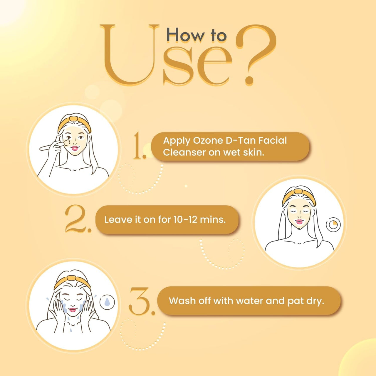 Ozone Tan Removal Ritual Face Care Combo| DeTan Face Pack 100 gm, Face Scrub 100 gm, Face Wash 100 gm & Face Cleanser 250 gm | For Tan Removal, Oil Control | Combo Pack