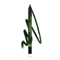 Seven Seas Double Intense Non Transfer Gel Kajal Longwear Eye Pencil | Long Stay | Smooth One Stroke Application | Intense Color Pay Off | Soft Blendable Formula | Smudge Proof | Water Proof (Green)