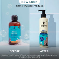 Pilgrim Mild Sulphate Free Shampoo (Argan Oil) For Dry Frizzy Hair, Men and Women, No Sulphate No Paraben, Korean Beauty Secrets (Shampoo), 200ml