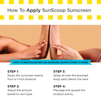 SunScoop Invisible Body SPF 60 PA++++ Sunscreen Spray For Women & Men With UV Filters Avobenzone & Octocrylene | Non-Comedogenic, Broad Spectrum, No White Cast | For Oily & Dry Skin | 125mL