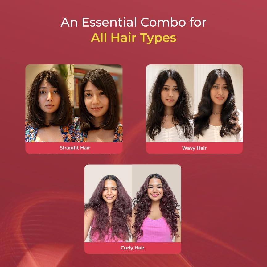 Arata Super Anti-Frizz Trio Travel Pack | Super Shampoo, Conditioner & Serum | Reduces Frizz, Adds Shine & Smoothens Hair | With Keratin, Argan Oil, Jojoba Complex | 230ML