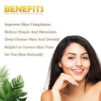 VEDAHARVEST Kasturi Manjal - Curcuma Aromatica/Wild Turmeric Powder For All Skin Types| For Glowing Skin| Skin Tone | Blemish-Free | Overall Complexion| 120Gm, 1 Count