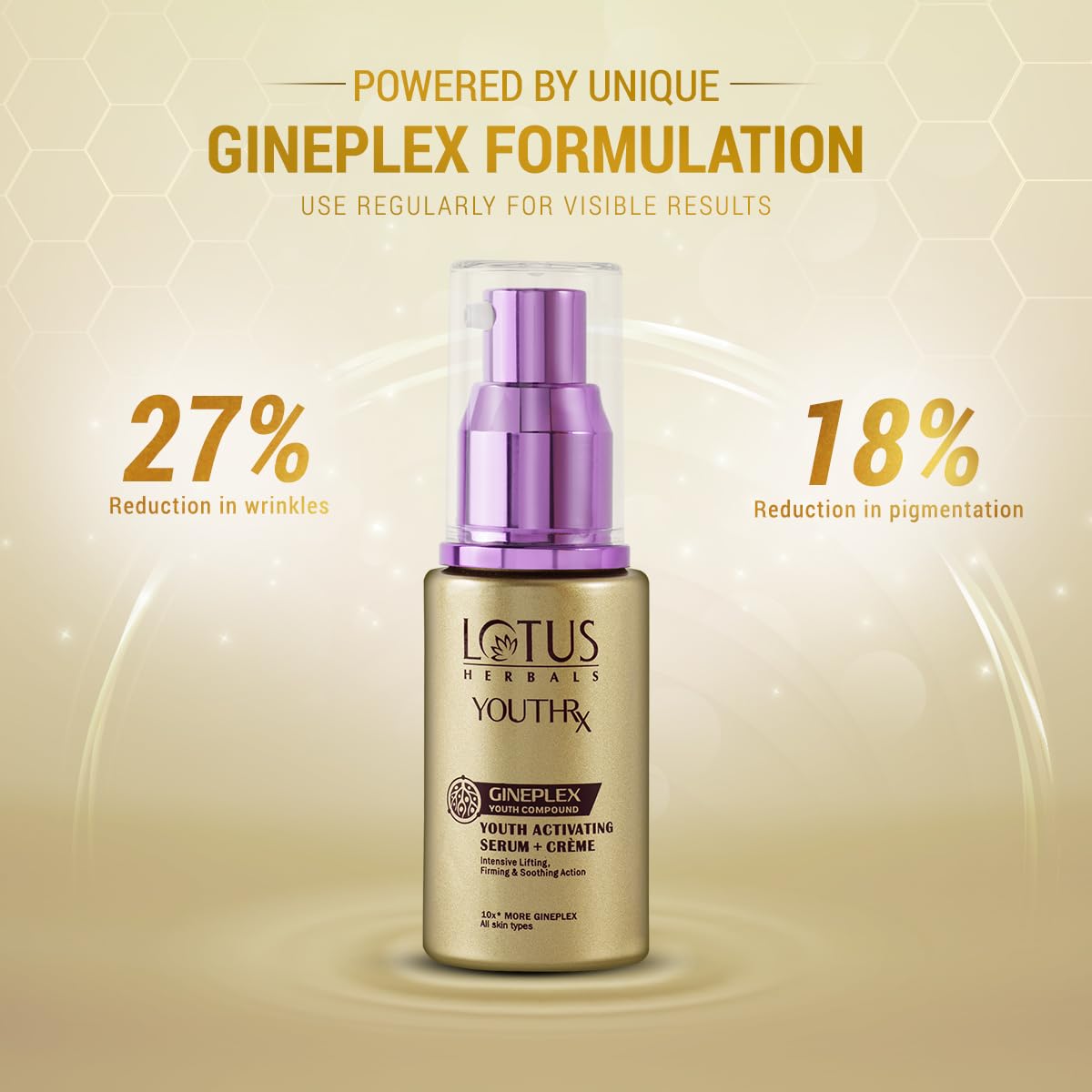 Lotus Herbals YouthRx Youth Activating Serum + Creme, 30ml