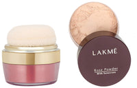 Lakmé Rose Loose Face Powder with Sunscreen & Lakmé Face Sheer Blusher