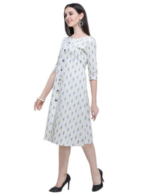 Pinkriti Women's  Cotton A-Line Kurta