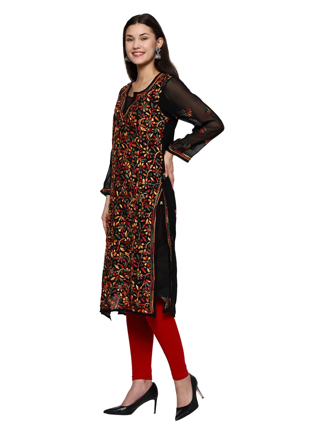 Ada Women Tunic Shirt L Black