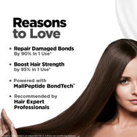 BBLUNT Bond Repair Treatment Hair Mask - 250g | Repairs Damaged Bonds by 90% in 1 Use | Powered with MaliPeptide BondTech | Recommended by Hair Experts | For Men & Women
