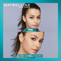 Maybelline New York Setting Spray, Transfer-proof, 24H Oil-Control Formula With Witch Hazel, Fit Me Matte + Poreless, 60 ml (Pack of 2)