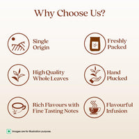 1868 by TATA Tea Darjeeling Rare Wonder Pyramid Tea Bags (15 Count), Pure Darjeeling Black Tea, Hand Rolled, Second Flush, Muscatel Flavour, From House of TATA