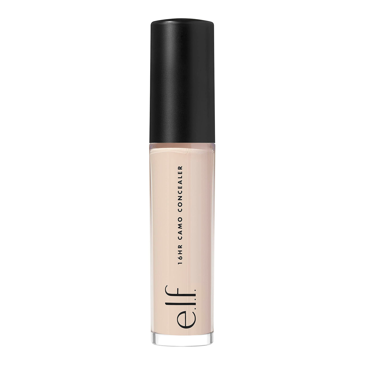 e.l.f. 16HR Camo Concealer, Full Coverage, Highly Pigmented Concealer Liquid With Matte Finish, Crease-Proof, Vegan & Cruelty-Free, Light Ivory, 0.203 Fl Oz