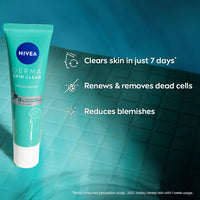 NIVEA Derma Skin Clear Exfoliator 8% Salicylic, Glycolic Acid, Niacinamide Fight Blemishes Acne Mark