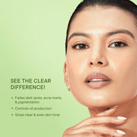 Quench Clear Skin Serum With Matcha Green Tea, Niacinamide & Hyaluronic Acid | Controls Oil Production | Fades Dark Spots, Acne Marks & Pigmentation | Made In Korea 30Ml)