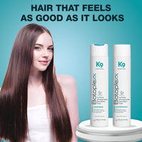 Beauty Garage Botoplex K9 Shampoo And Conditioner For Women | 300ml + 300ml Combo | Sulfate Phosphate Paraben Free Duo With Frizz Control | Shampoo And Conditioner For Color Maintenance