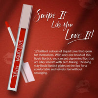 Oliva Liquid Lipstick, 12HR Long-lasting Matte Lipstick, Non Transfer, High Coverage, Water & Smudge Proof, Light Weight & Cruelty-Free - 2ml(Flaming Cheetoz 2)