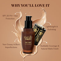 LoveChild Masaba One Take 5 in 1 BB Cream For Medium Skin Tone, Benefits of Serum, Primer, Moisturizer, Concealer & SPF 20 PA ++ Matte Finish All-in-One Tint for Flawless Skin, Mah-Dona 30ml