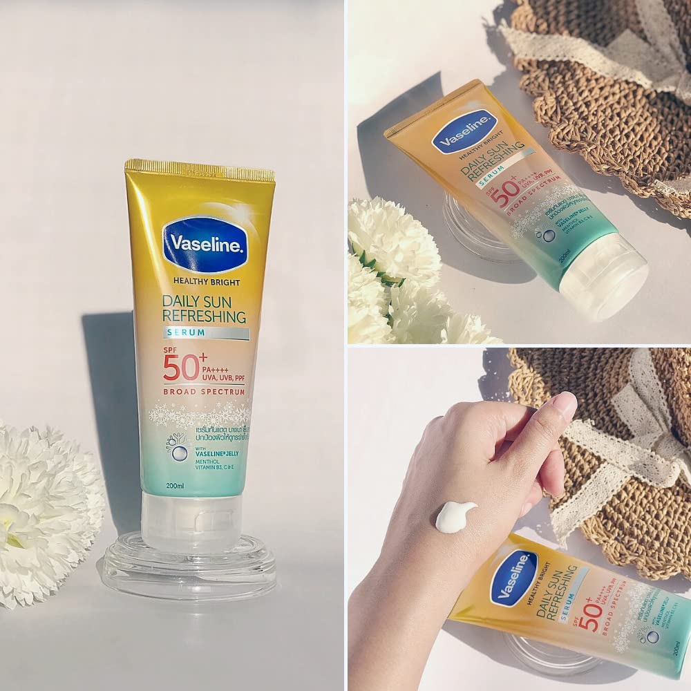 Vaseline Daily Sun Refreshing Serum SPF 50+ PA ++++ 170 ml Korean Beauty