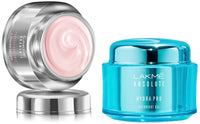 Lakmé Absolute Hydra Pro Overnight Gel, 50 g & Absolute Perfect Radiance Cream Skin Brightening Night Crème, 50g